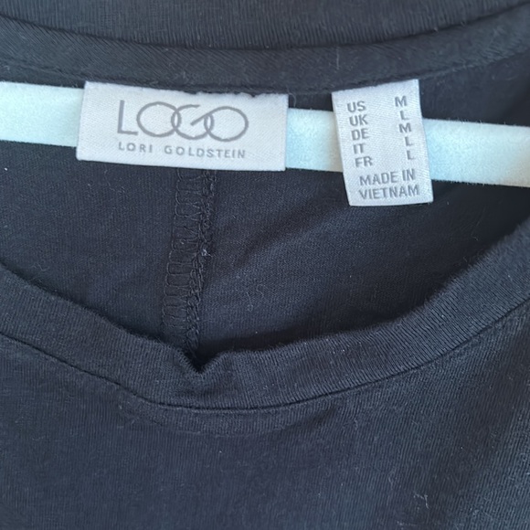 LOGO black tank maxi dress size Medium - Picture 3 of 7